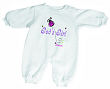 61440X - God's Girl Personalized Fleece Romper
